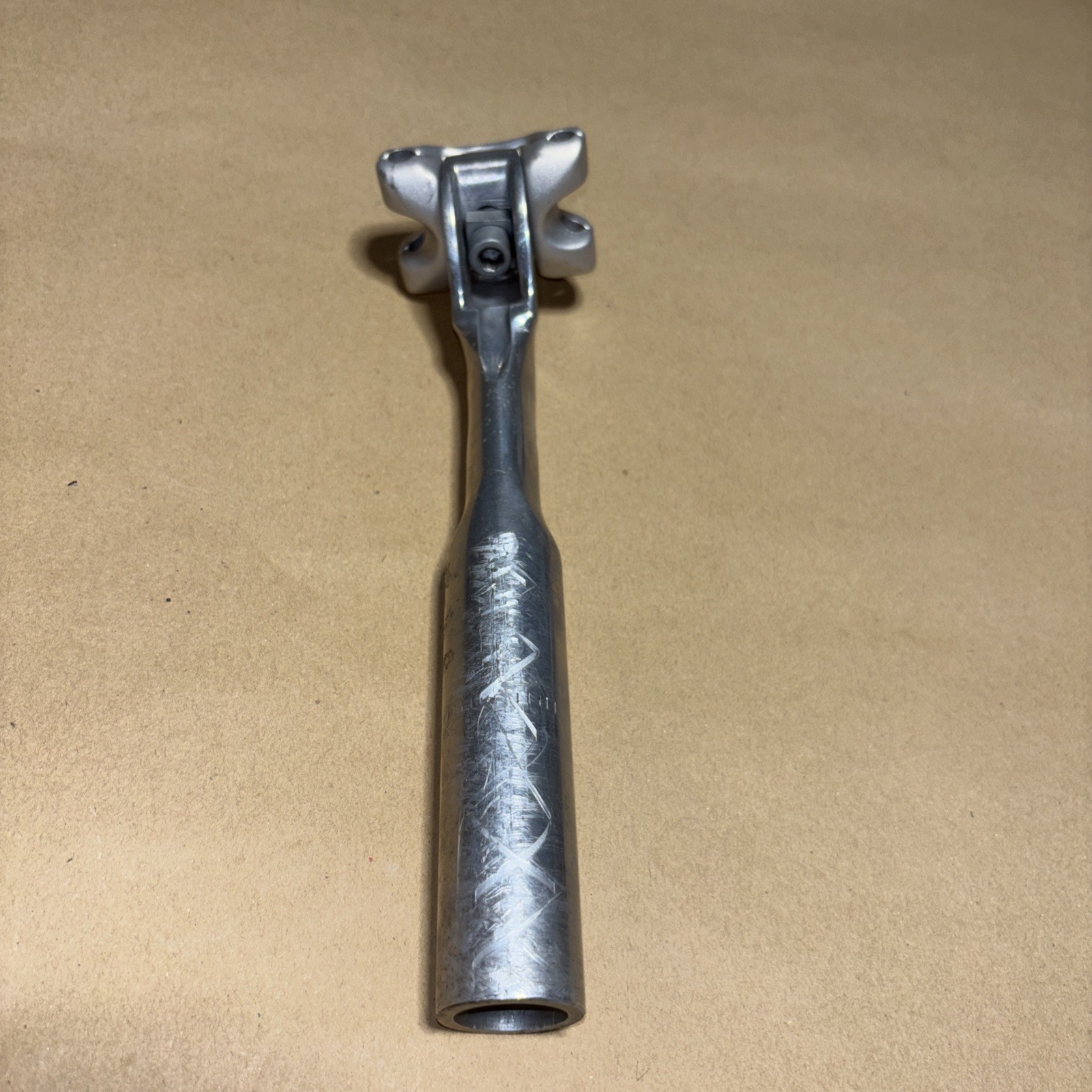 Campagnolo C Record Aero Engraved Crest Logo Seatpost 1980’s 20cm long