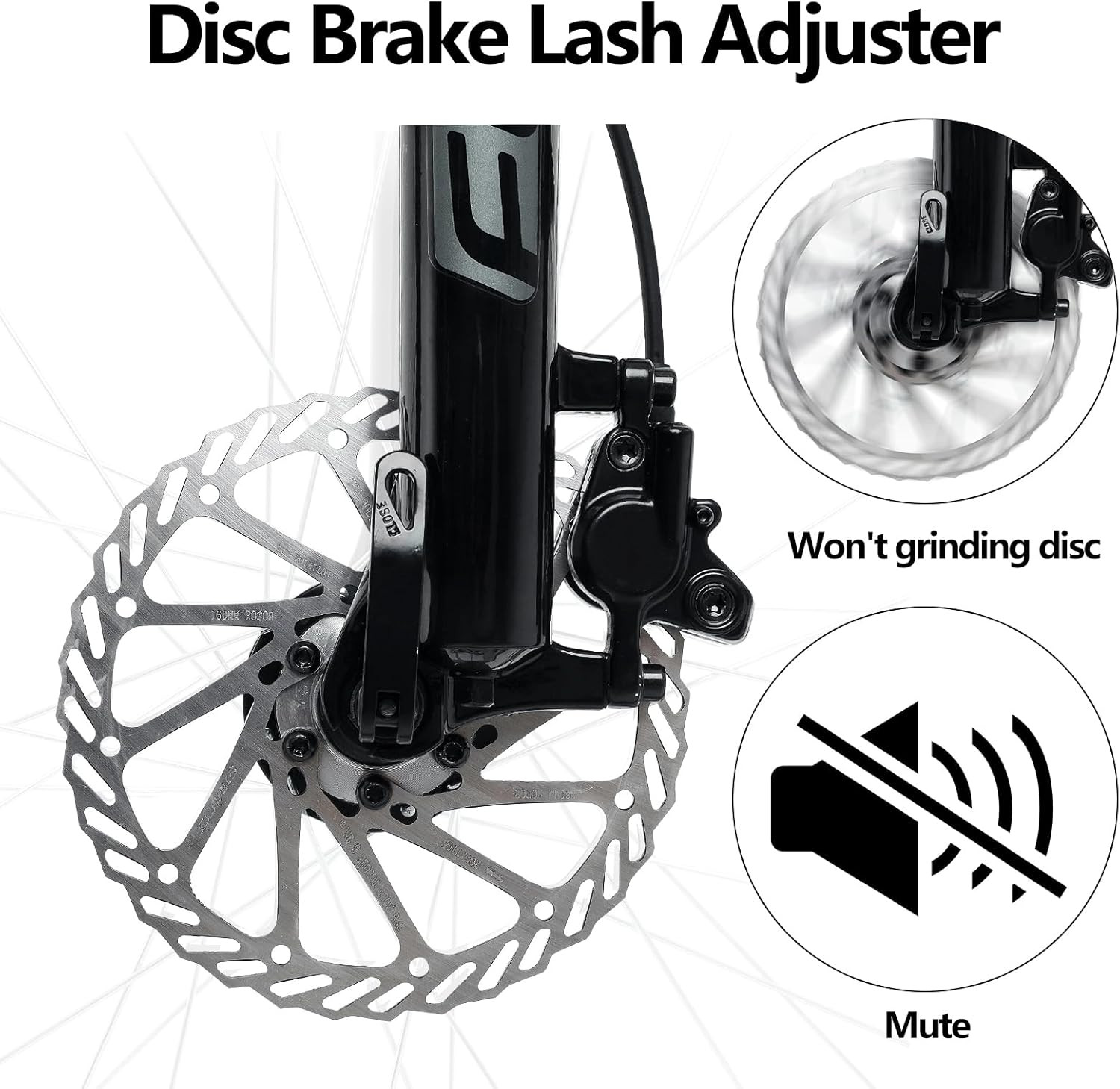 Bicycle Brake Pad Alignment Tool for MTB Disc Brake Repair (1/2/4 Pcs)