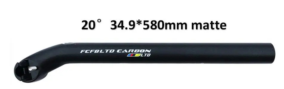 Carbon MTB / Road Bicycle Seatpost 27.2/30.8/31.6/31.8/33.9/34.9 MM Bike Parts