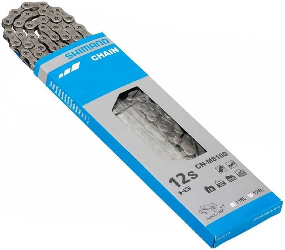 Shimano Ultegra XT GRX CN-M8100 12-Speed Chain 116L w/Quick Link