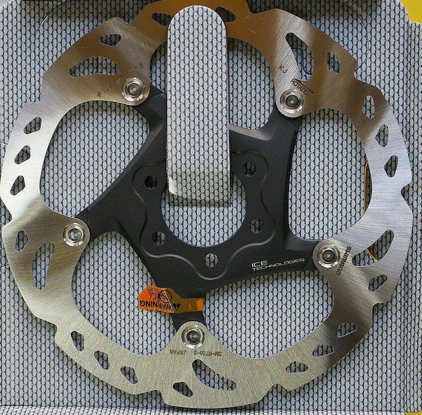New Shimano Deore XT/Saint SM-RT86-S Ice-Tec 6 Bolt Rotor 160mm, NIB
