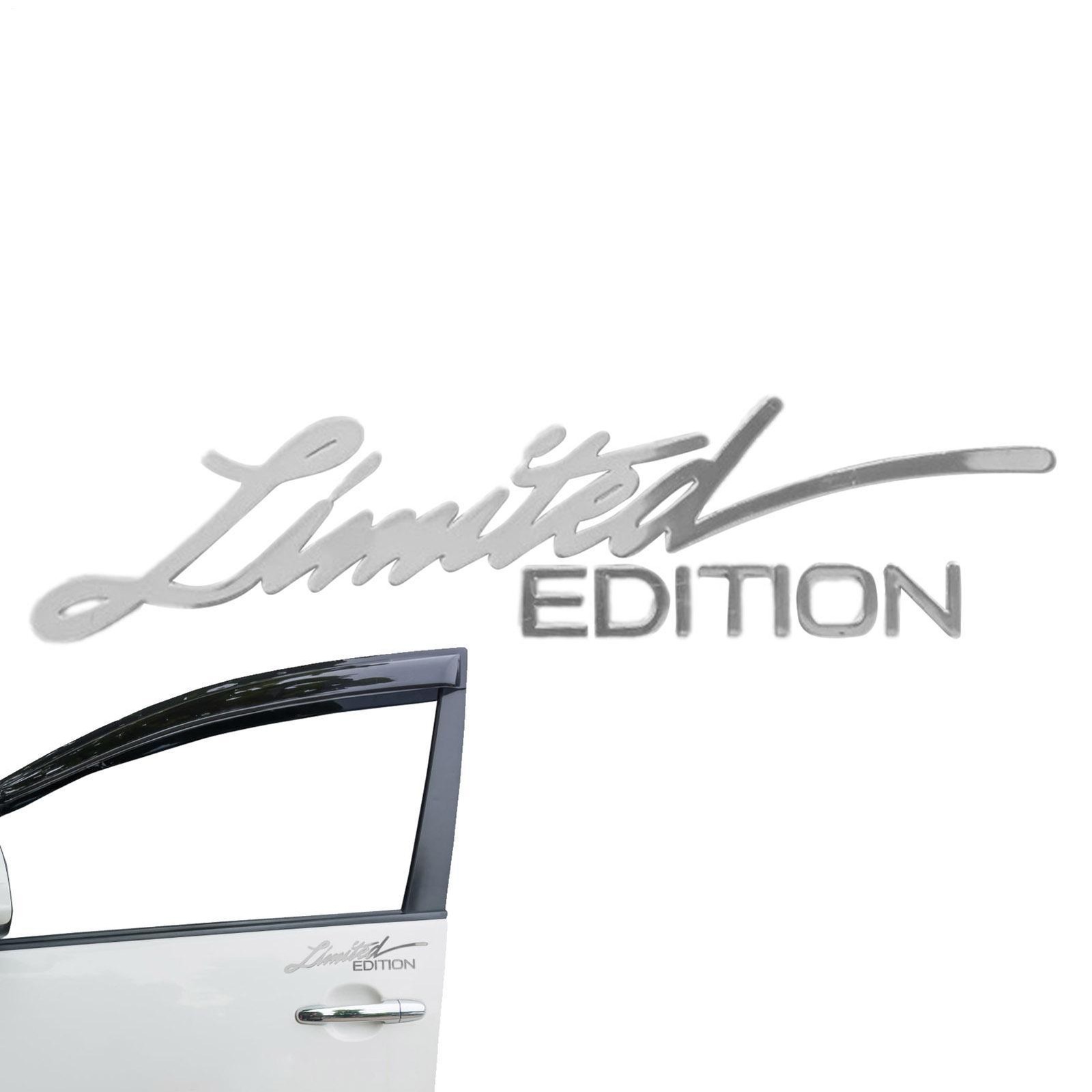 Car Body Sticker Waterproof Metal Decal Limited Edition Logo Emblem Badge Decal