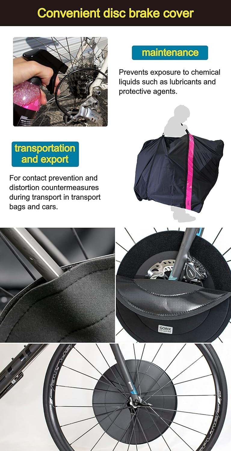 Bike Rotor Protectors – Transport Set