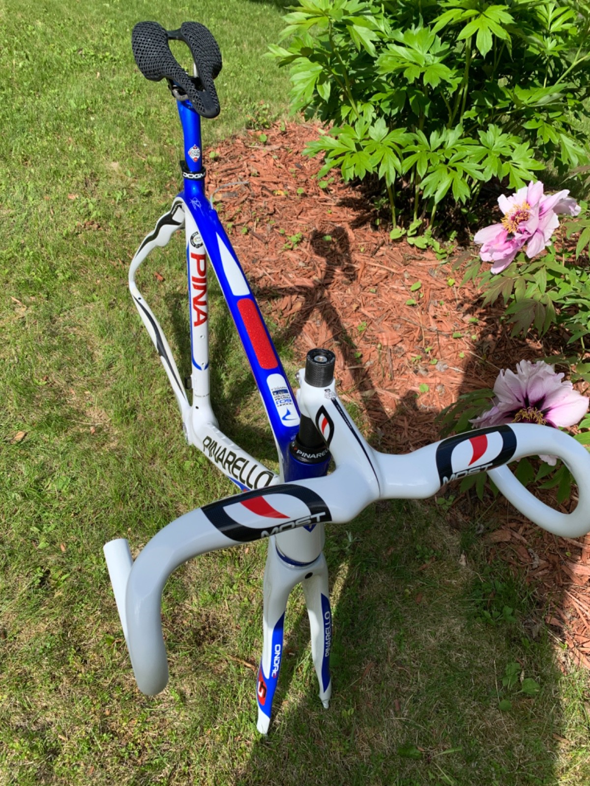 New! Pinarello Dogma 2 55cm frame + Selle Italia 3D + Most Talon 120 x 460