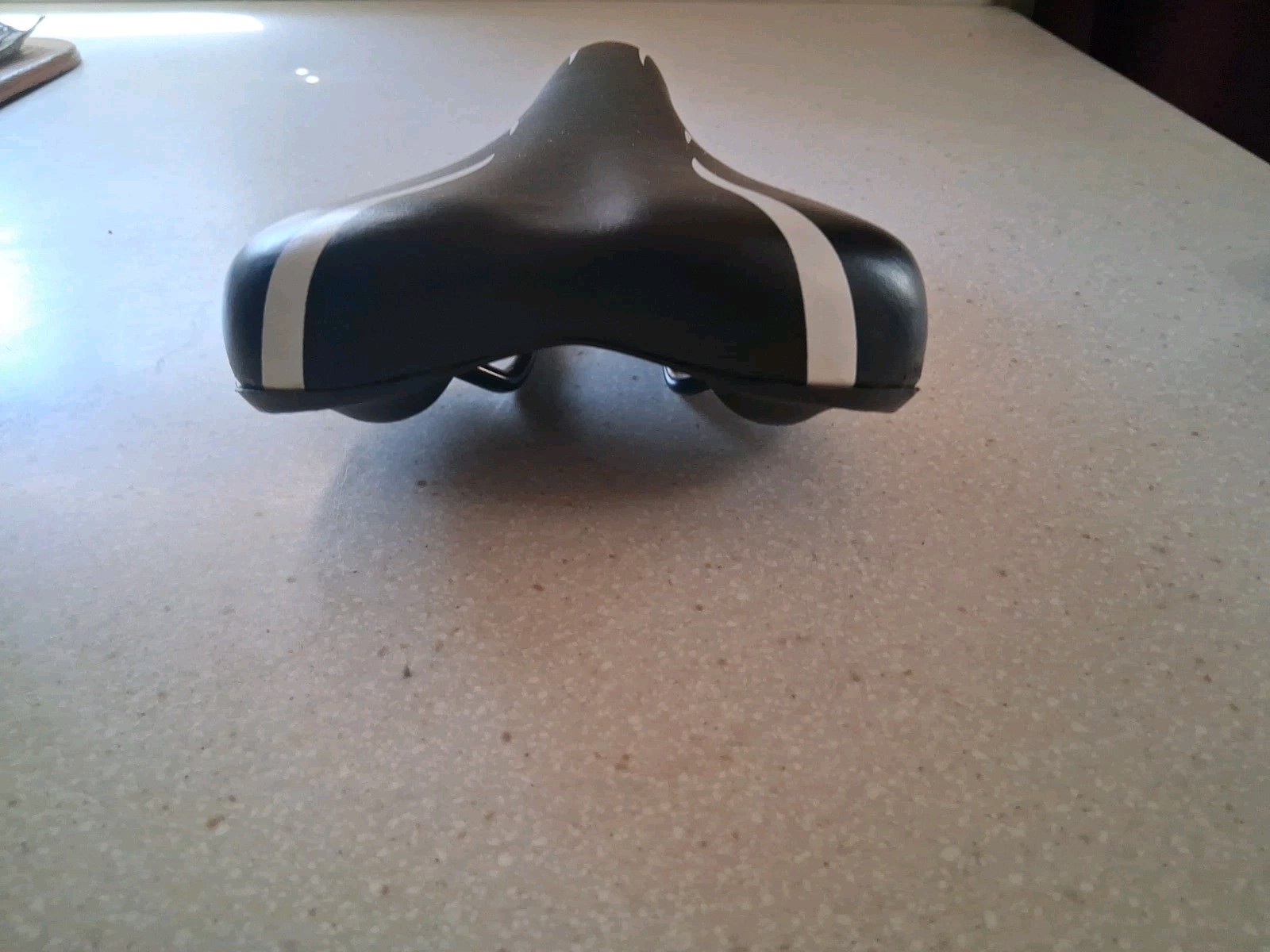 BMX Unisex Bike Seat 10.50” Long All Black Sleek Design