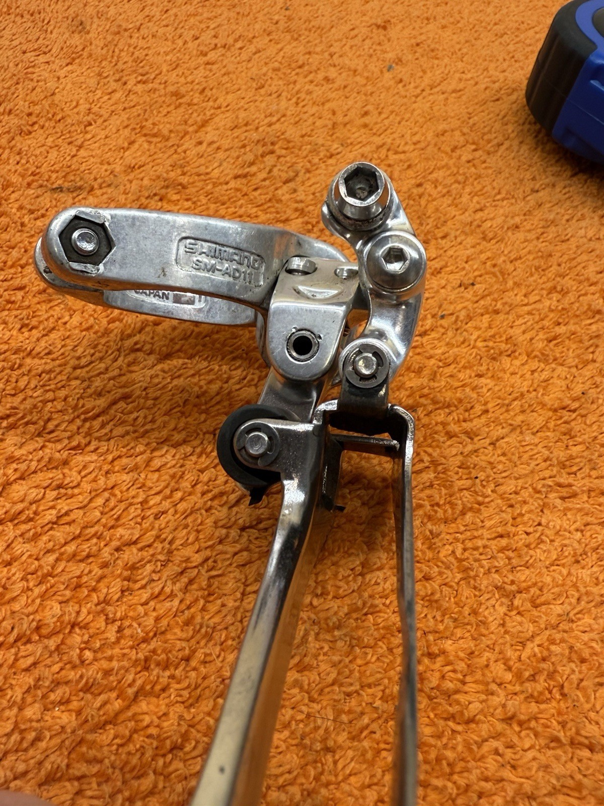 Dura Ace FD-7700 Braze / Clamp On 31.8mm Bottom Pull Front Derailleur 1 3/8″