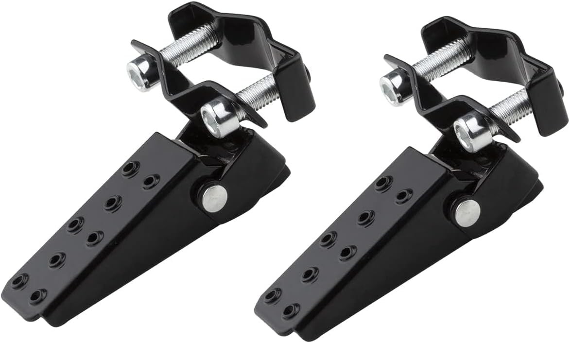 A Pair Universal Foldable Foot Pedals Pegs for Ebike Motorcycle Mini Bike Foot