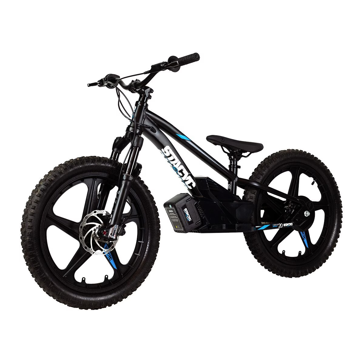 STACYC 20eDrive Stability Cycle With Manitou Fork Black, 20in