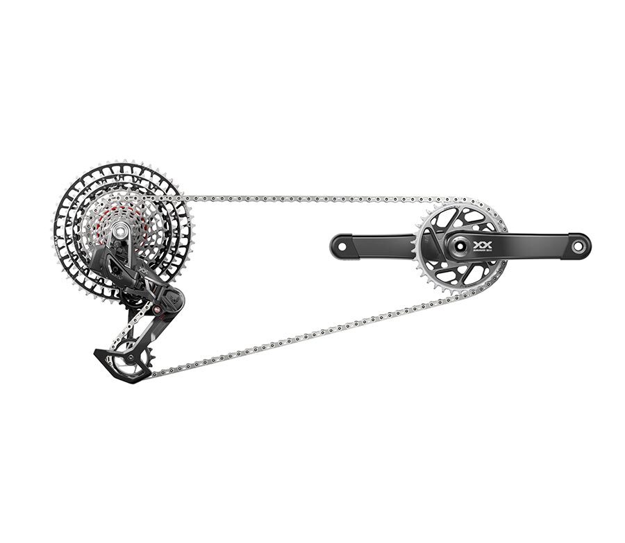 SRAM XX SL T-Type Build Kit 165mm, Kit