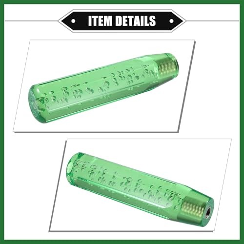 Gear Shift Knob Stick, 20cm Faux Crystal Transparent Bubble Gear Shifter