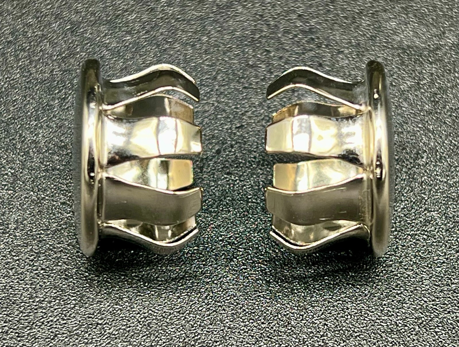 NOS Kool Stop Vintage Metal Bicycle Handlebar End Plugs/Road Bike/Silver/Chrome