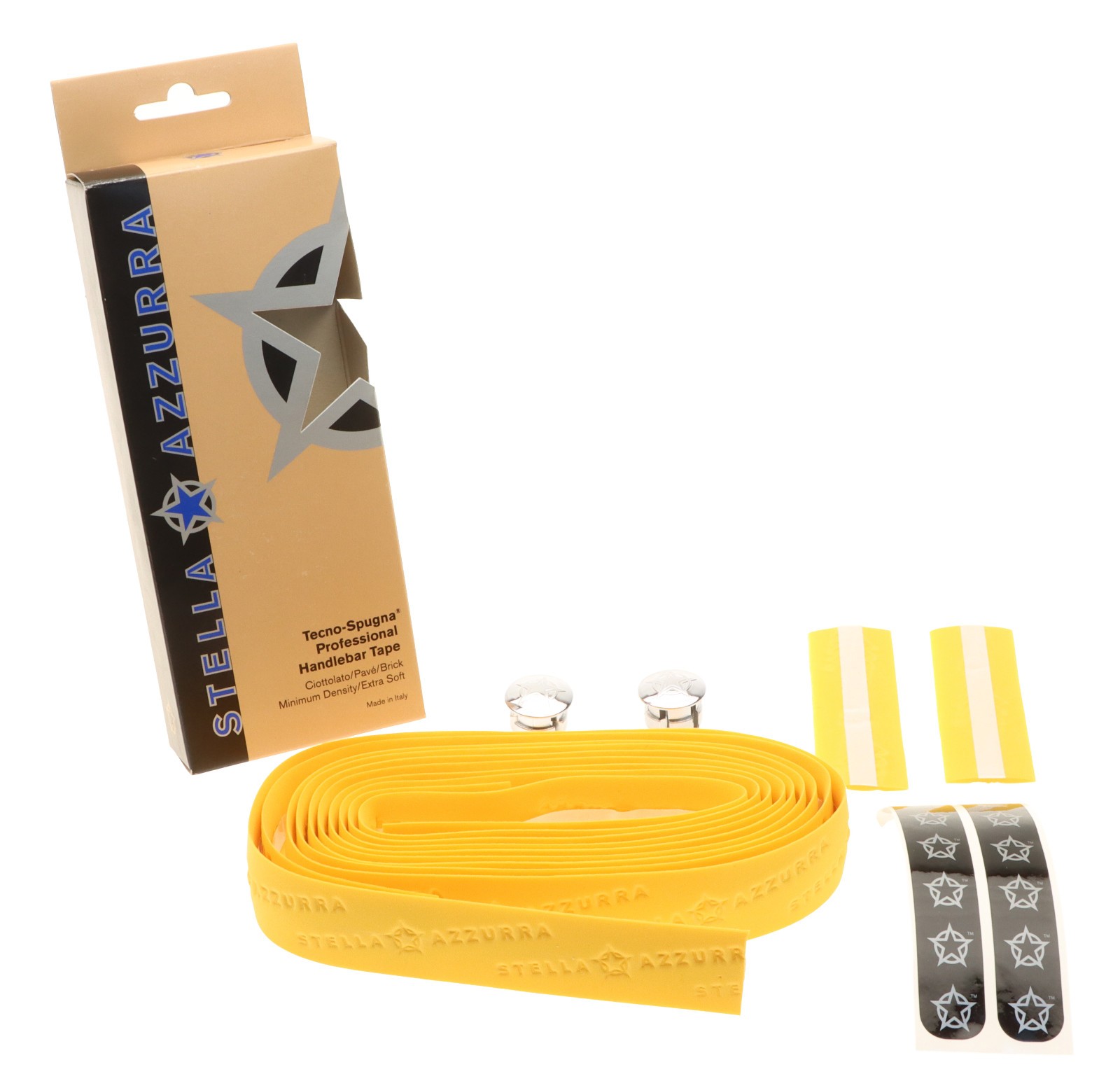 Stella Azzurra Tecno-Spugna Foam Bar Tape Sunflower Yellow Low Density NEW NOS
