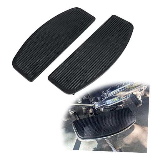 2Pcs Motorcycle Front Driver Rider Inserts Floorboards Foot Peg Footrest