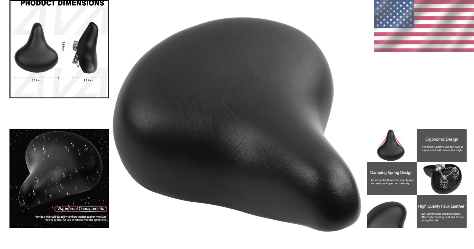 Kids Bike Saddle Cushion – Waterproof, Soft & Shock-Absorbing for All Sizes
