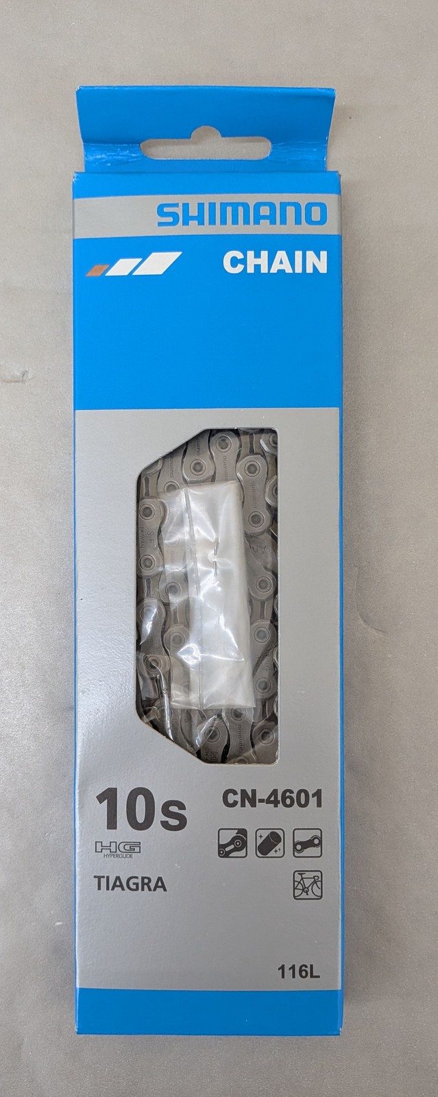 Shimano CN-4601 Tiagra 10-Speed (10S) 116 Link (116L) Bike Chain