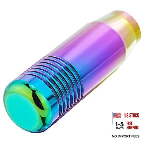 3″ Aluminum Alloy Short Shifter Knob, Metal Gear Lever Stick Shift Multicolour