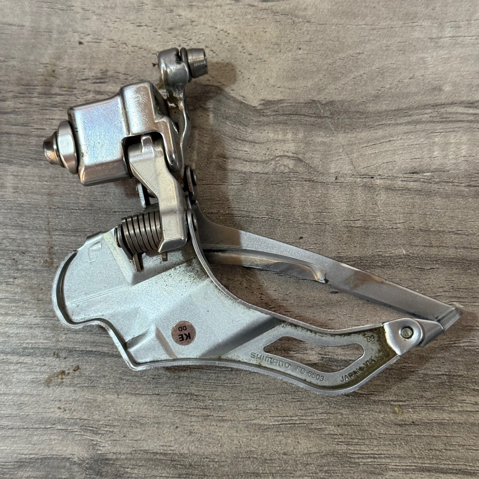 Shimano Ultegra FD-6603 3×10 Front Derailleur TRIPLE Braze On Mount LOW MILES