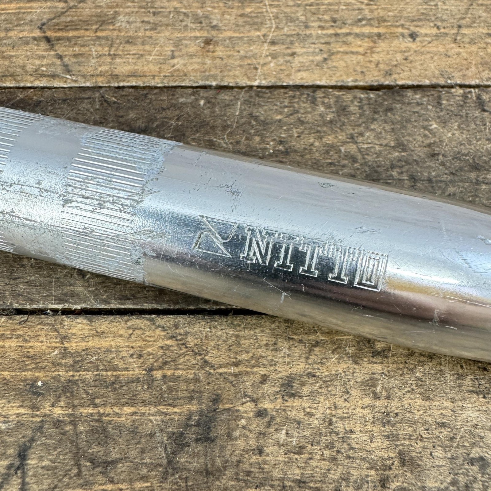 Vintage Nitto Ritchey Force Handlebar 25.4 Clamp Mountain 23in Silver MTB Bar