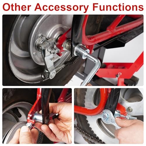 12mm 270mm Mini Bike Rear Axle and 225mm 12mm 270mm Rear 225mm Front Axle