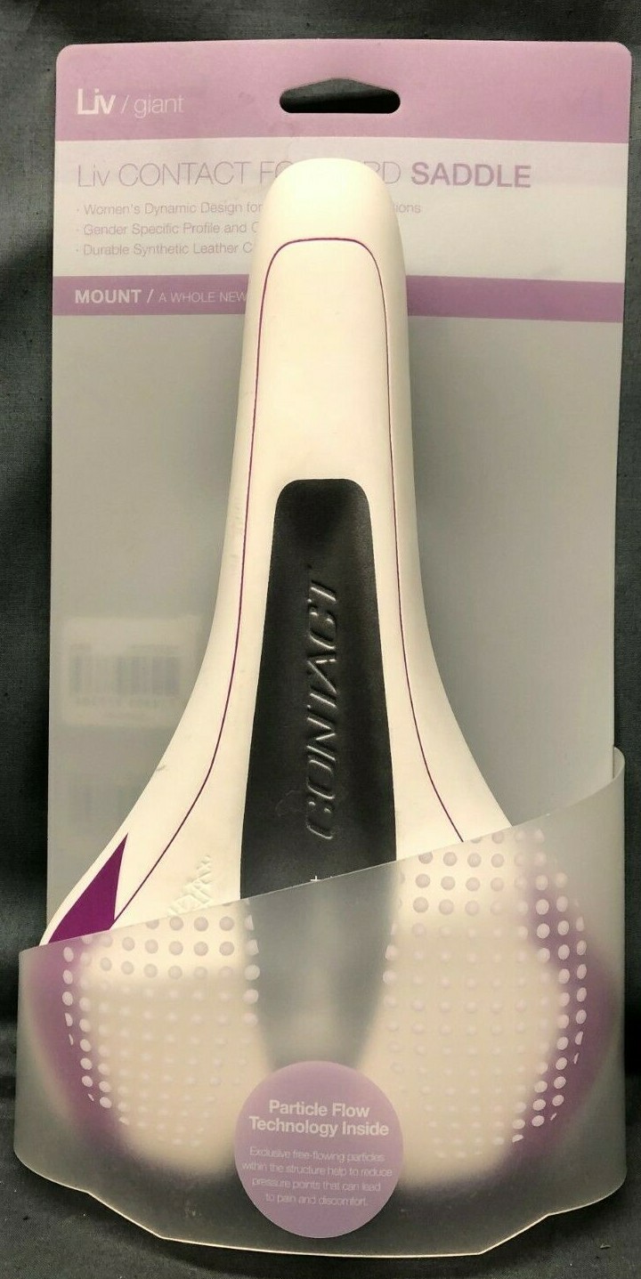 Liv Contact Upright Steel Saddle Medium Width Medium Padding 27 x 16 cm NEW!
