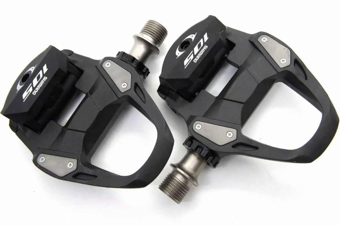 Shimano 105 PD-R7000 Carbon SPD-SL Road Bike Pedals set w/ SM-SH11 New in Box