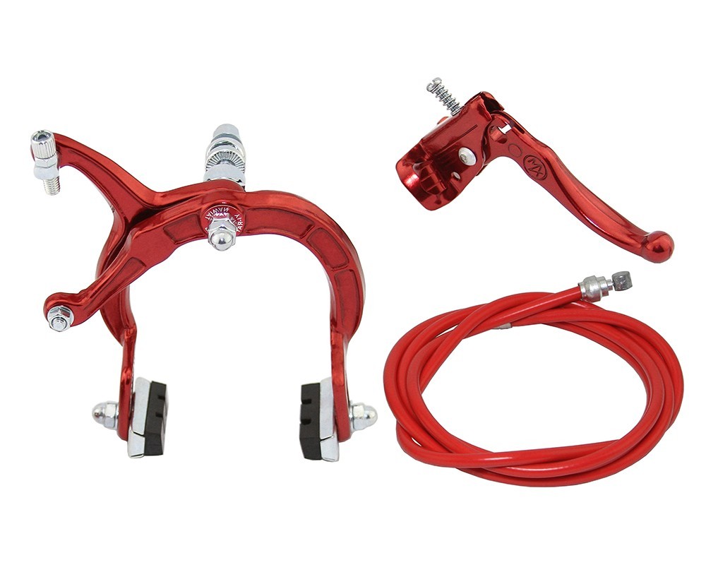 ALTA BMX Brake REAR Alloy RED Bike Bicycle BRAKE SET