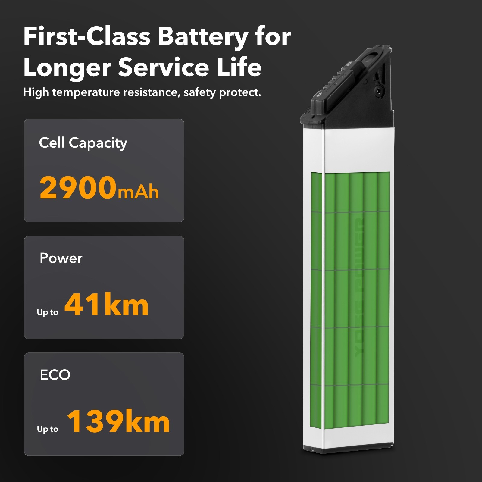48V11.6Ah Lectric Ebikes Battery fit Lectric XP Step-Thru 1.0, 2.0, & 3.0 models