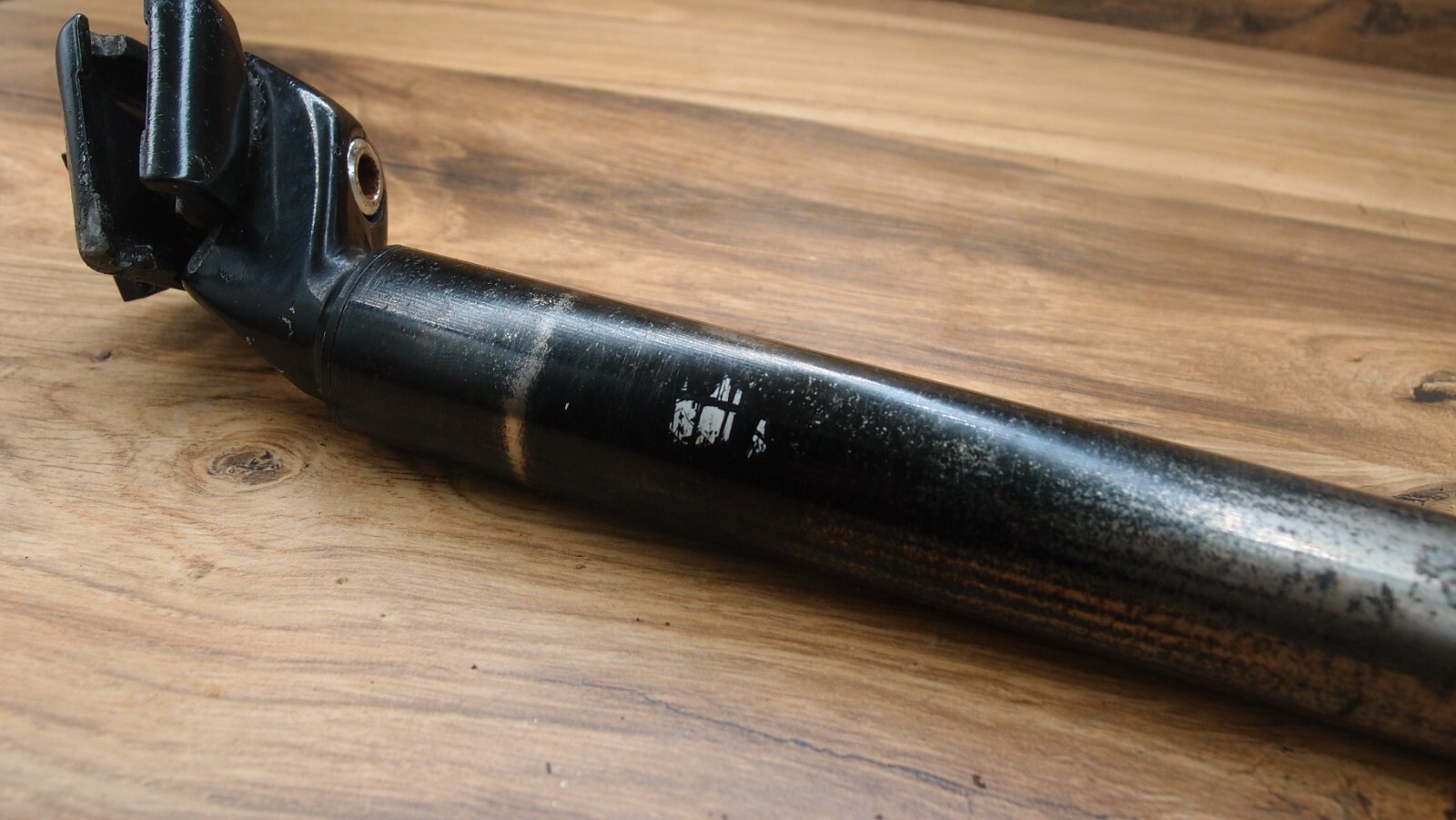 1990’s steel Cr-Mo plain seatpost Kalloy for MTB 30.4mm