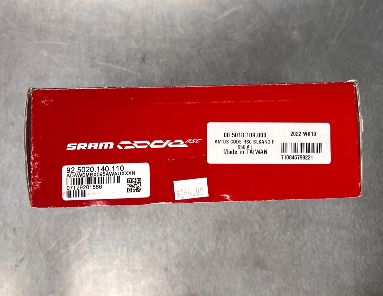 SRAM Code RSC Disc Brake Caliper and Lever 00.5018.109.000 950 A1