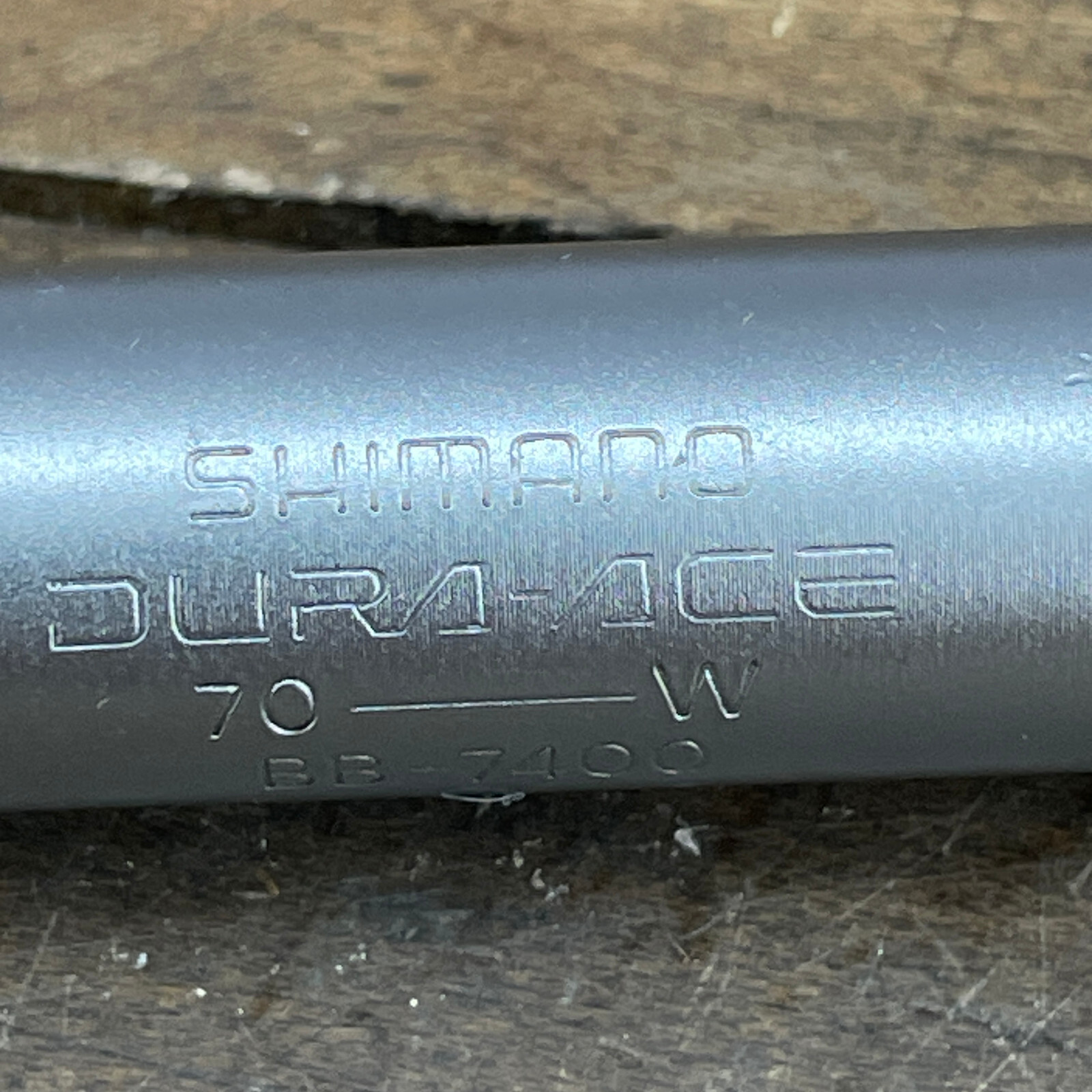 Vintage Shimano Dura Ace BB-7400 Spindle Italian 70 mm Bottom Bracket 113 mm