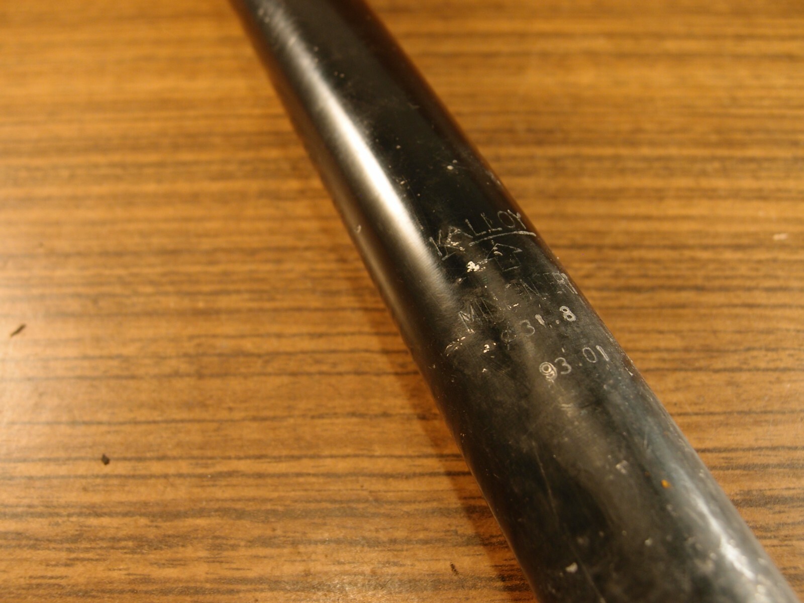 1993 MTB plain seatpost Kalloy made in Japan 31.8 mm
