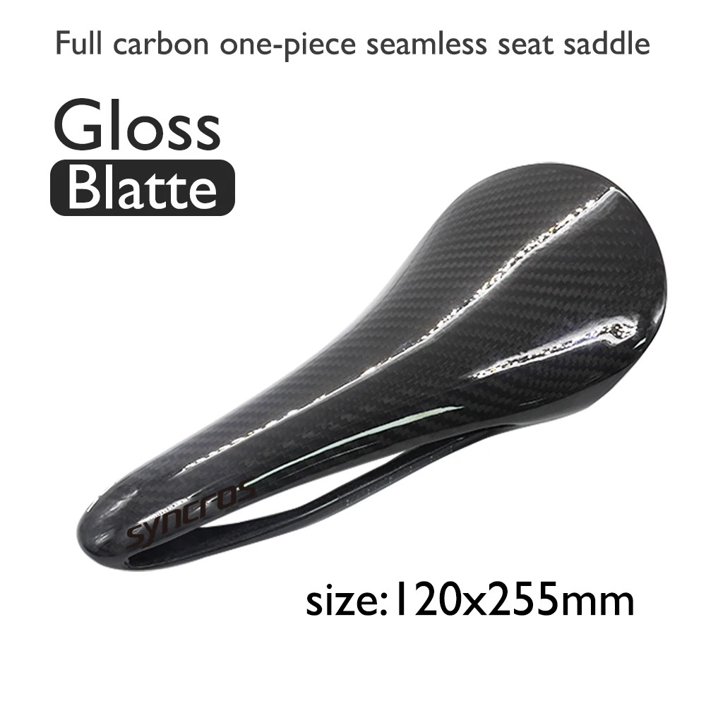 Road Bicycle Carbon Saddle Seamless Aerodynamic/ergonomic Synthetic Design Seat