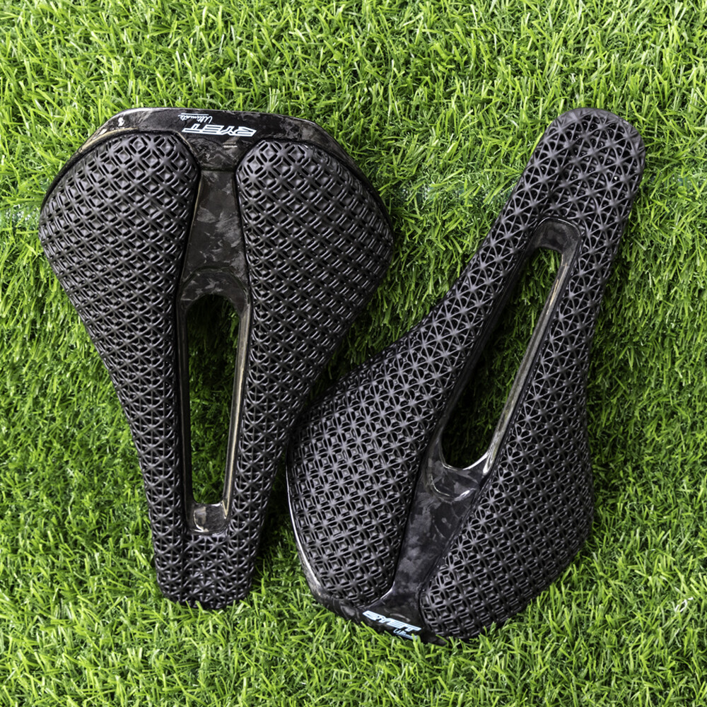 3D Printed Carbon Bicycle Saddle 135mm 143mm for Mountain Gravel Road Bike Seat