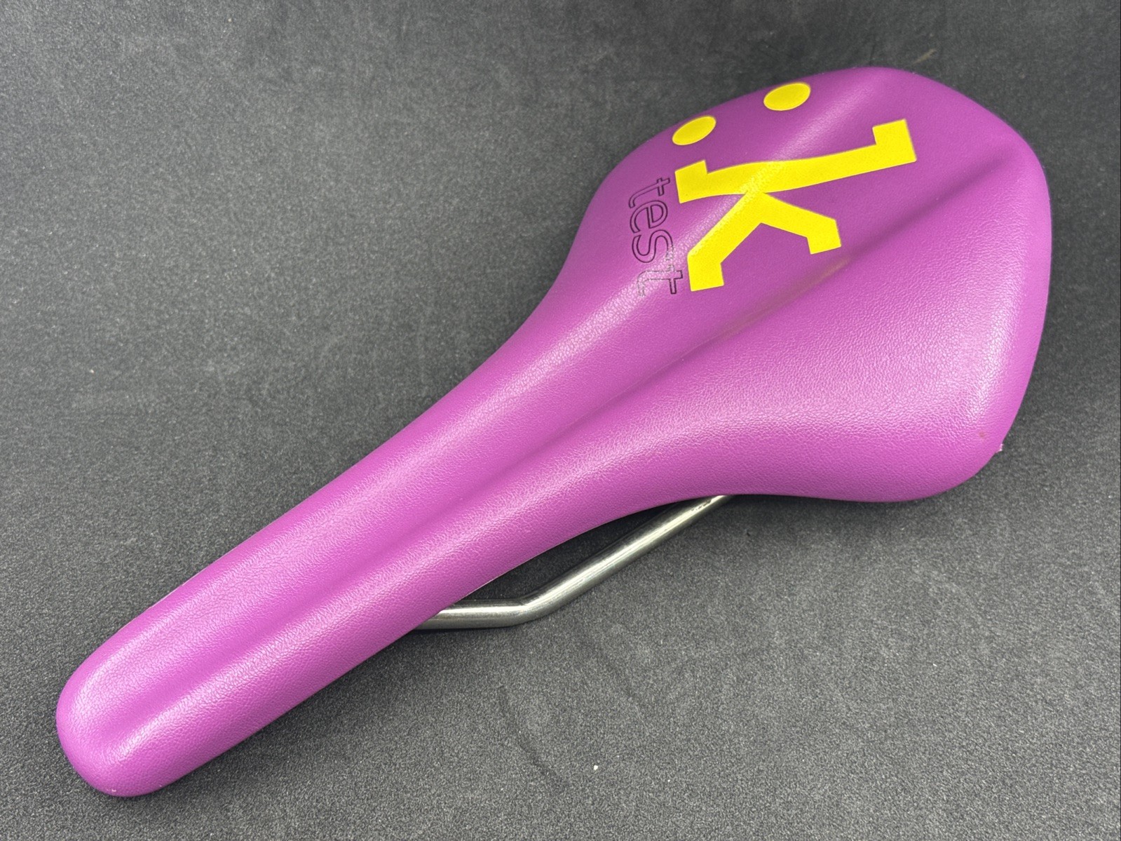 fi:zi’k Antares VS TEST Purple 142mm K:ium Rail Saddle EXCELLENT USED