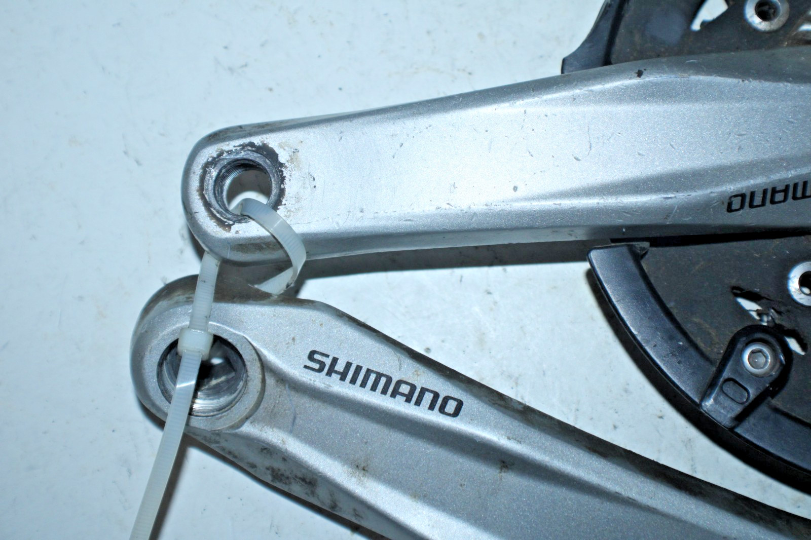 Shimano Crankset Silver Black 175mm 42/32/22T FC-M430/431 JIS Hybrid USA Shipper