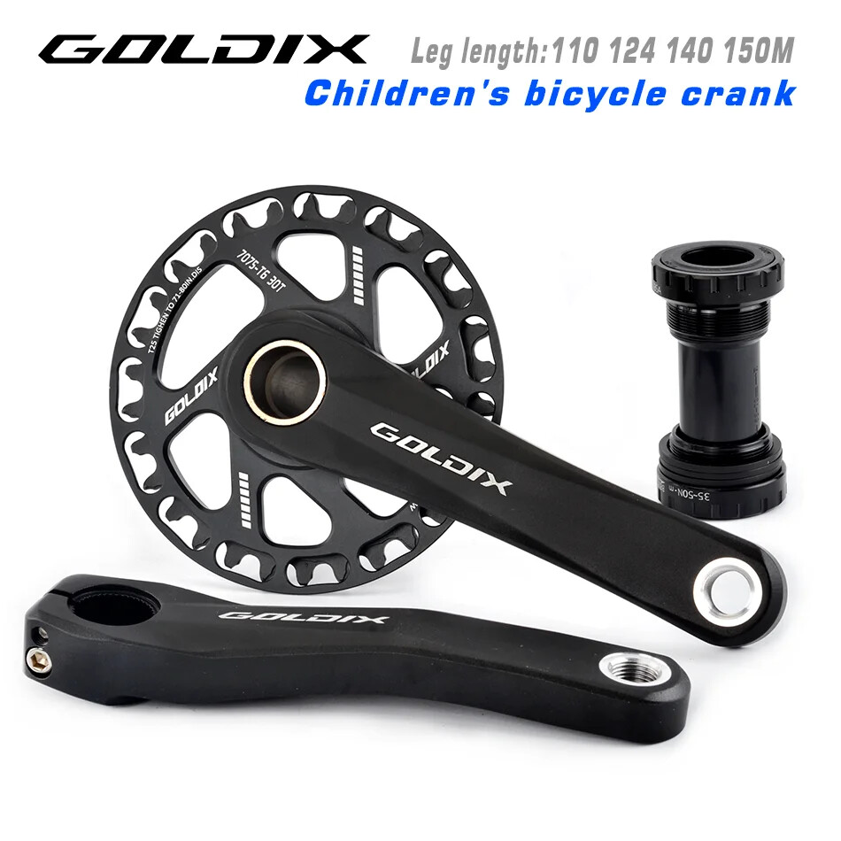 110mm/127mm/140mm/150mm/155mm/160mm Children’s Bicycle Crank Arm 7-12S Crankset