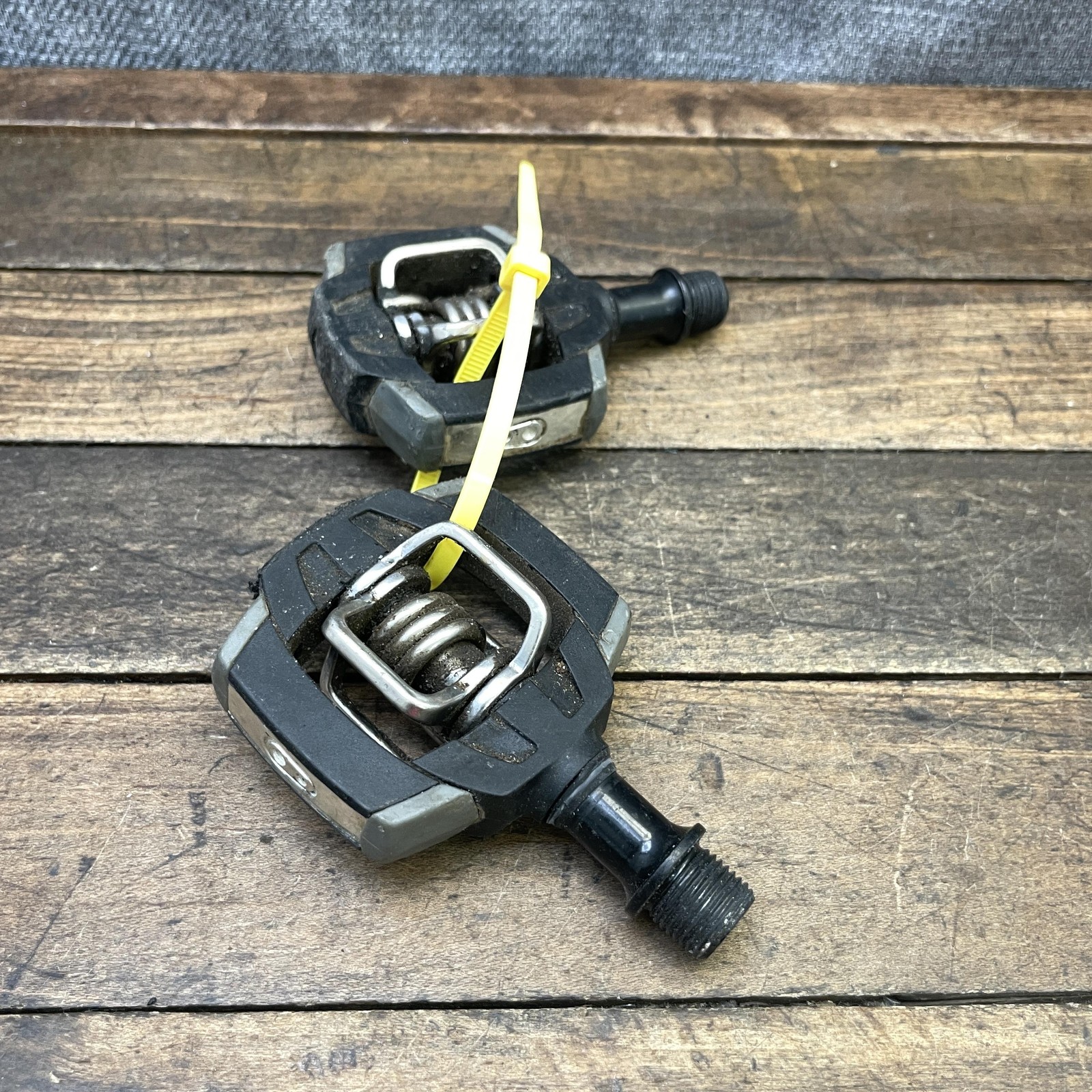 Crankbrothers Candy Clipless MTB Bike Pedals 9/16 Black Pair 285g Gravel Trail