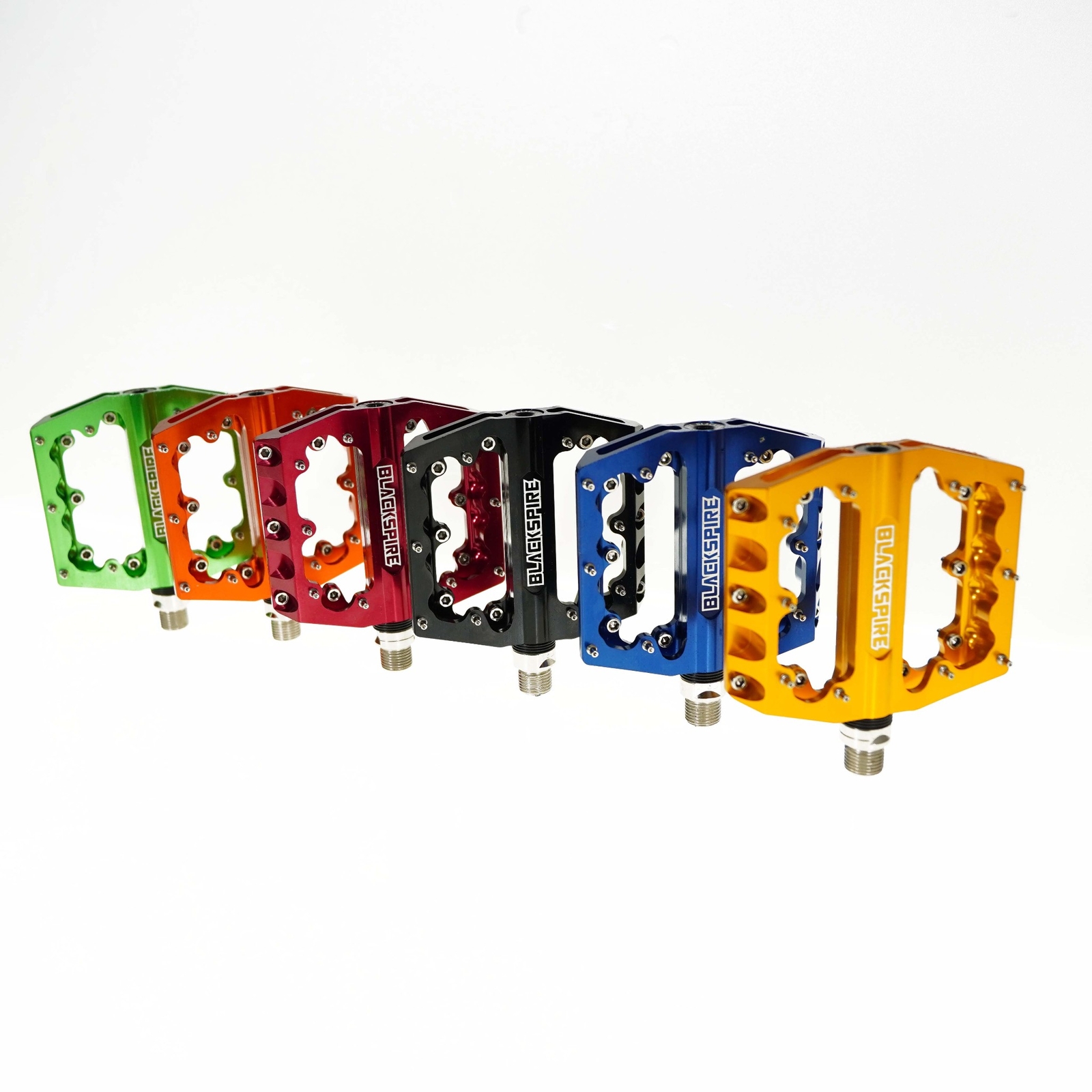 Blackspire SUB420 Platform Pedals 9/16″ Mountain Bike CNC Alloy Pedal 6 Colors