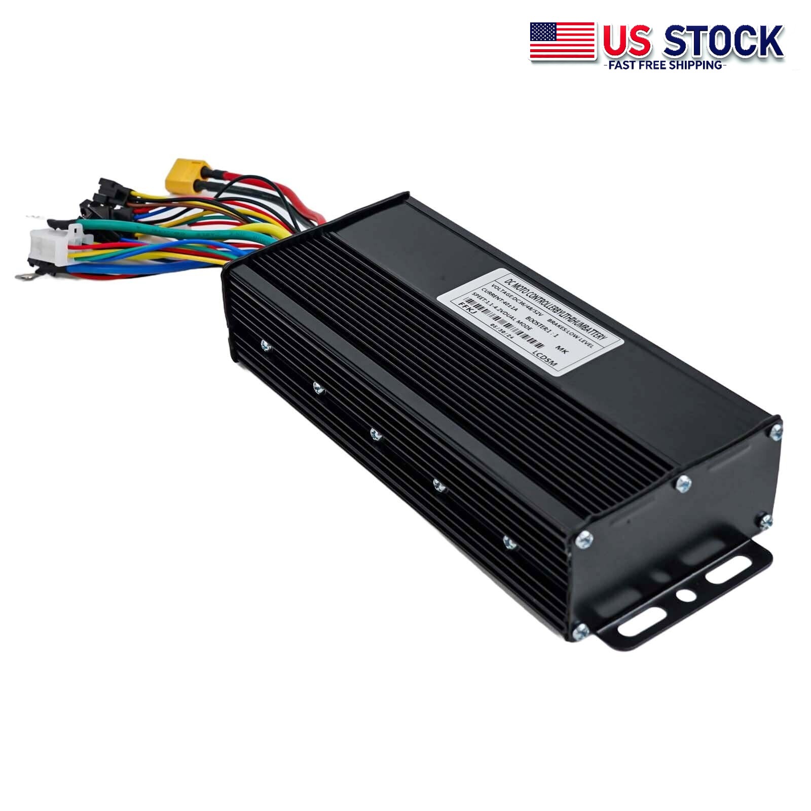 E-bike 36V 48V 52V 40A Sine Wave 3-Mode Controller 1500W/2000W with