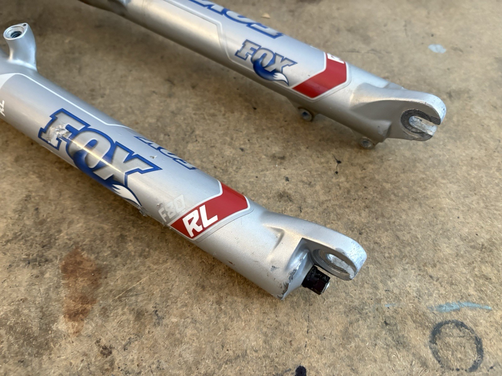 Fox F80 RL Mountain Bike Fork for 26” Wheels V-brake or Disc Shock 80mm