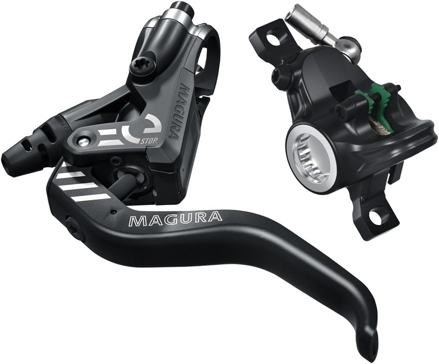 Magura MT4 eSTOP Hydraulic Disc Brake Bundle Front/Rear Post Mount, E-Bike