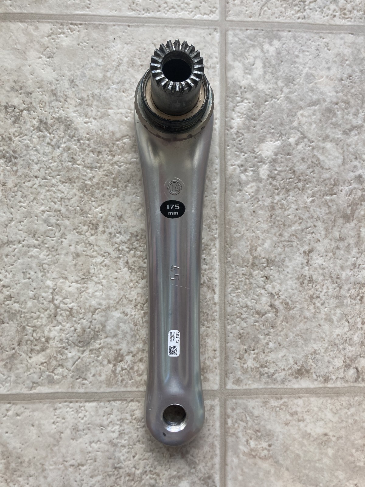 Campagnolo Centaur Crankset 10 Speed Ultra Torque, 50/34, 175mm w/ Italian BB