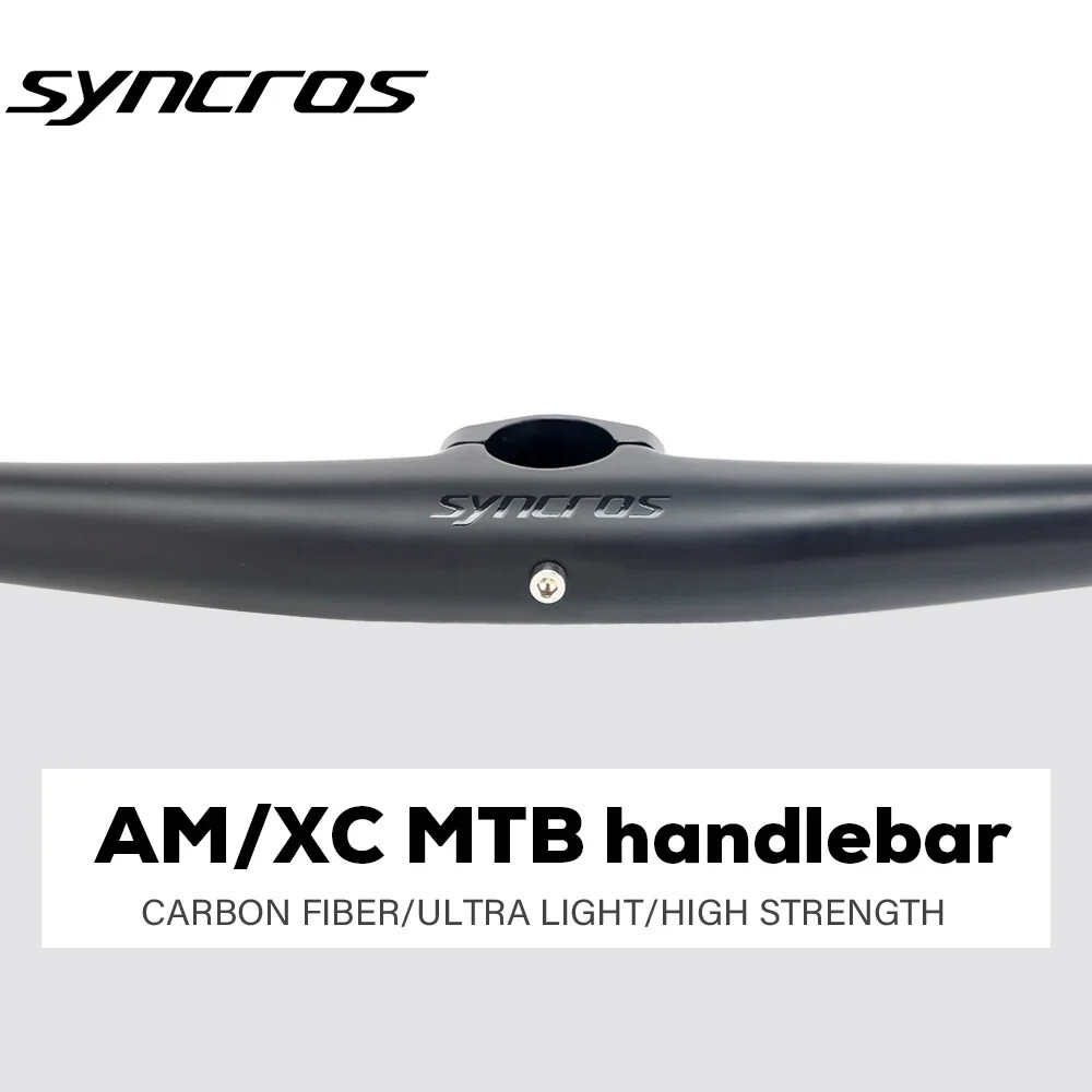 AM FR XC MTB Mountain Bike Carbon Integrated Handlebar UD Matt 25×720-800mm
