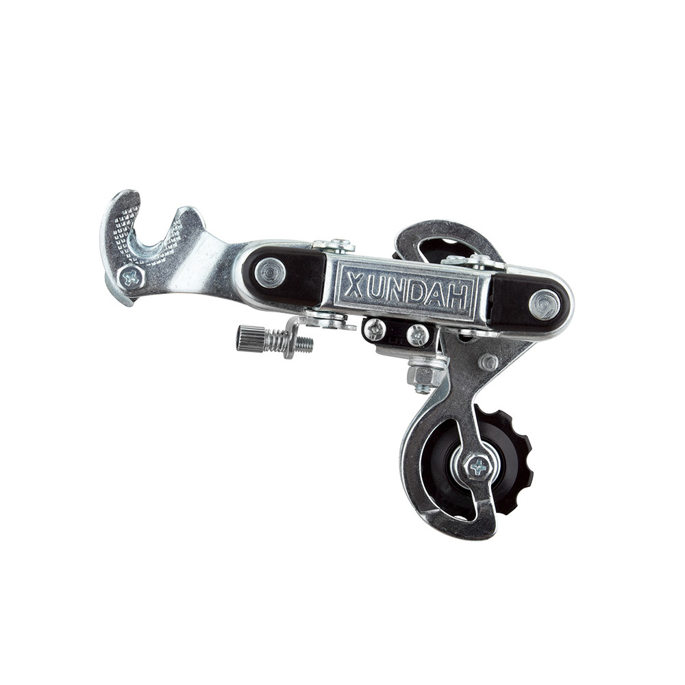 Sunlite Bicycle 5-7 speed Rear Derailleur Short Cage Axle Mount Silver 5/6/7sp