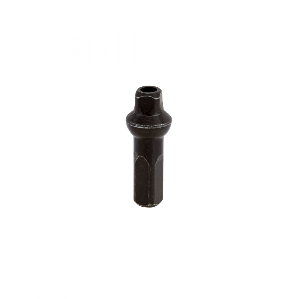 Sapim Nipples Double Square Head Secure Lock 2.0x16mm Black