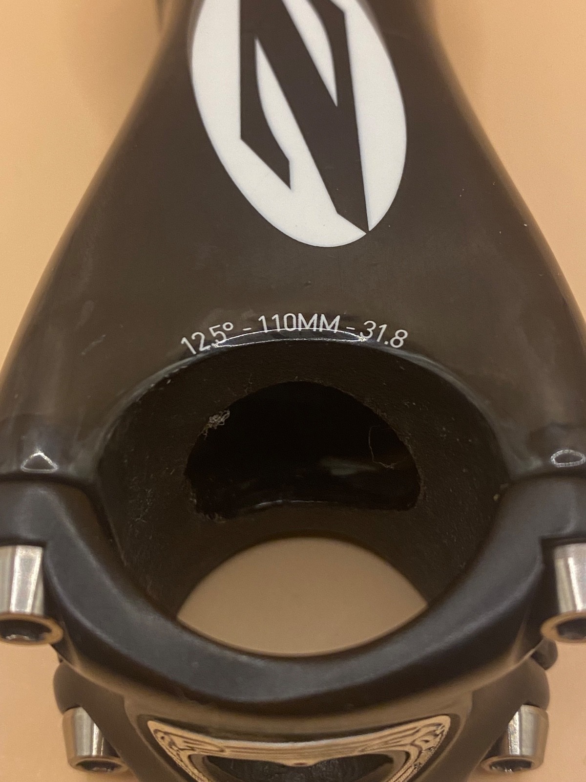 Zipp SL-145 Carbon Road Bike Stem 110mm 12.5° 31.8mm Lightweight Black