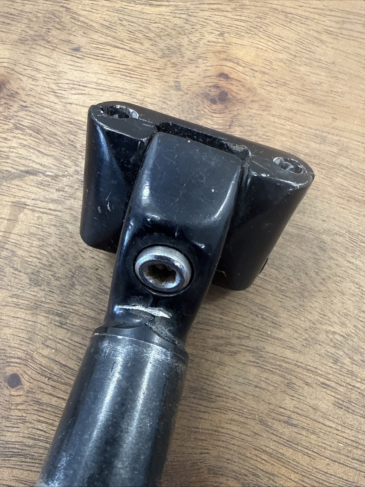 Kalloy Mountain Bike Seatpost 26.6mm x 300mm 4130 Chromoly Steel Black