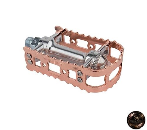 MKS (Mikashima Manufacturing Co. Ltd.) Bicycle Pedals BM-7 Copper