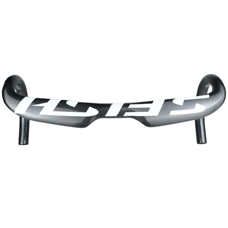 Carbon Road Bike Bent Handlebar 380-440mm Internal Routing Bicycle Drop Bar