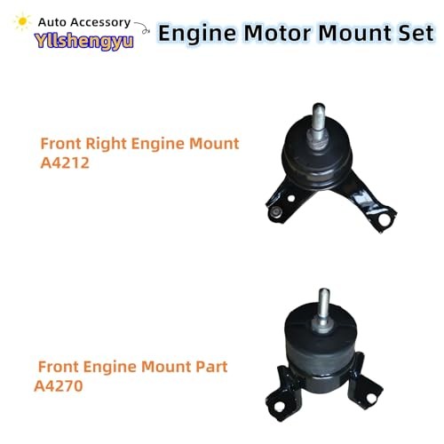 Engine Motor Transmission Mount Kit for Sienna 2004-2006 V6 3.3L V6 3.3L